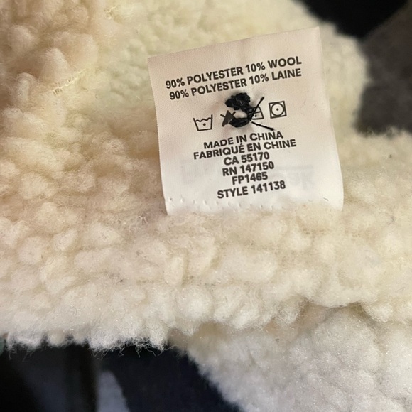 FRANK + OAK Black and Gray Checkered Jacket - Picture 4 of 4